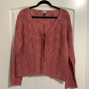 Pink sweater 100% cotton